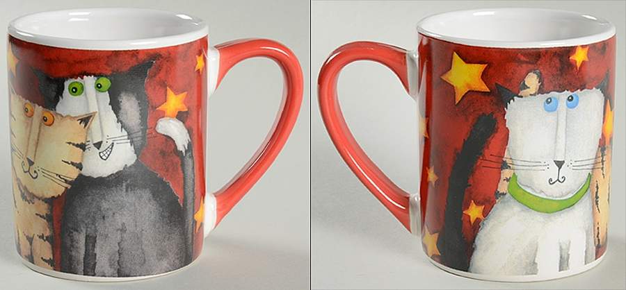 Cool Cats Mug by Gibson Designs-1
