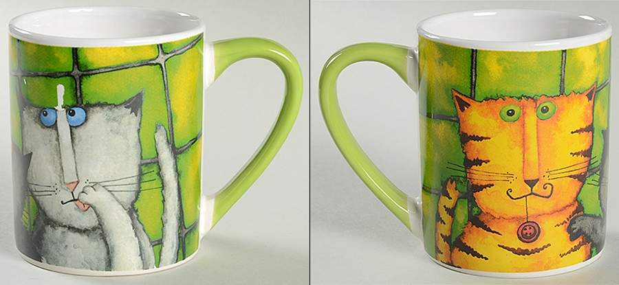 Cool Cats Mug by Gibson Designs-1