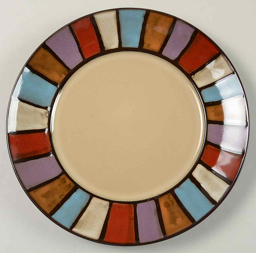 Tabella Salad/Dessert Plate by Gibson Designs-1
