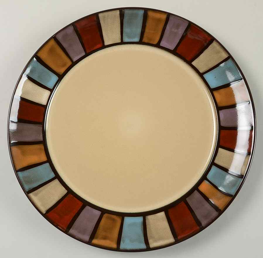 Tabella Dinner Plate by Gibson Designs-1