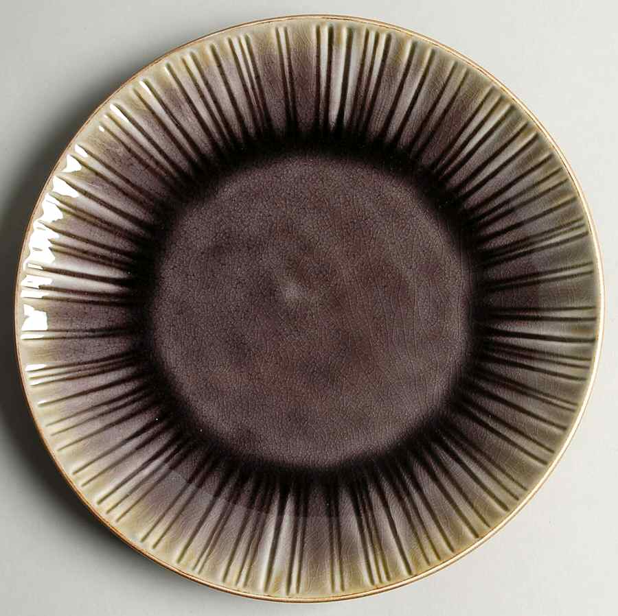 Cressa Purple Salad/Dessert Plate by Gibson Designs-1