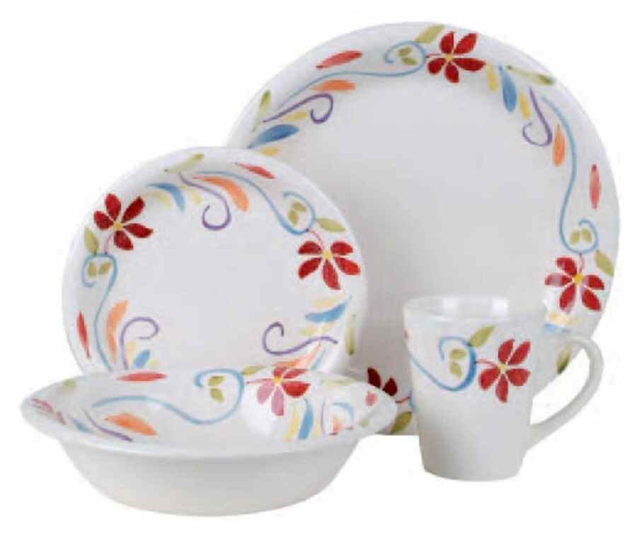 Gardino Villa Dinner Plate by Gibson Designs-1