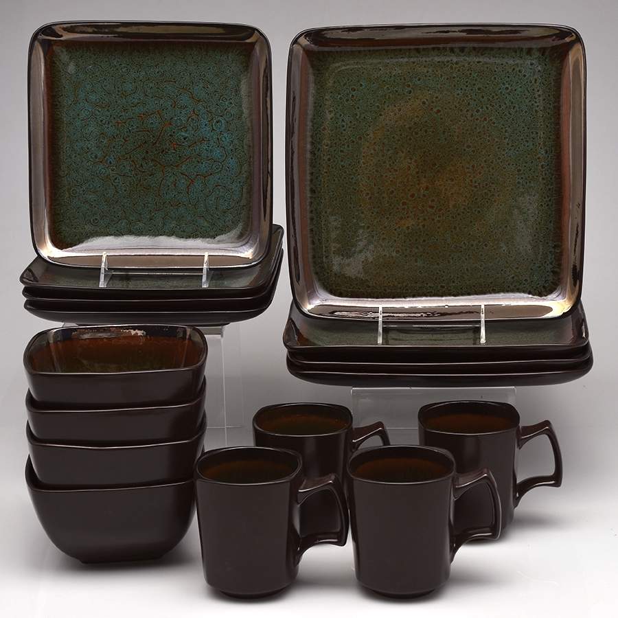 Kenzo Blue 16 Piece Set by Gibson Designs-1