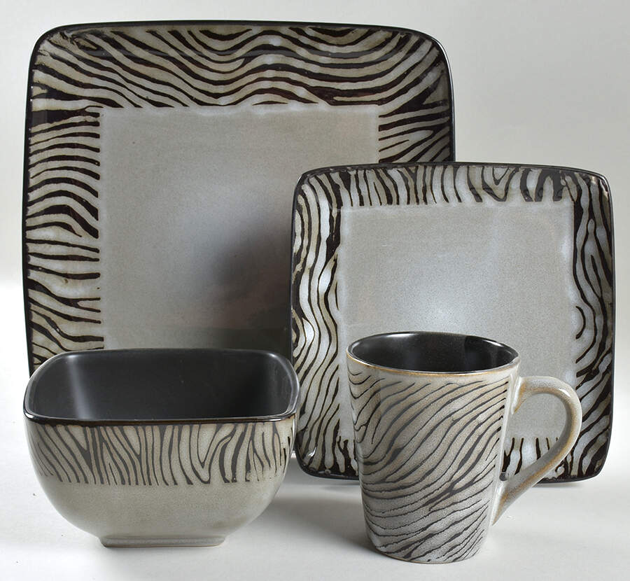 Kazinga 32 Piece Estate Set by Gibson Designs-1