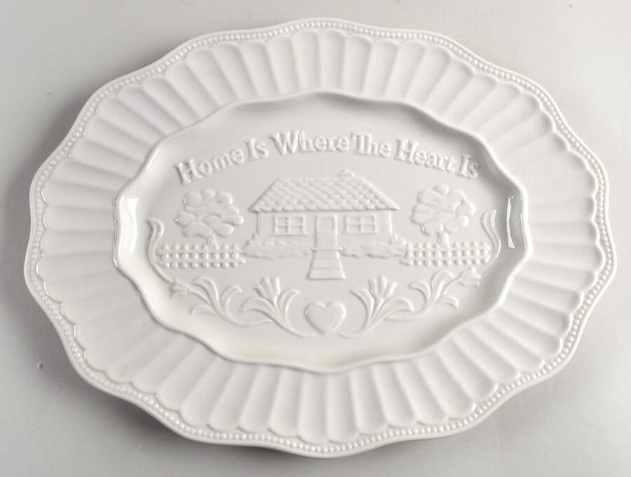Siena 15" Oval Serving Platter by Godinger-1
