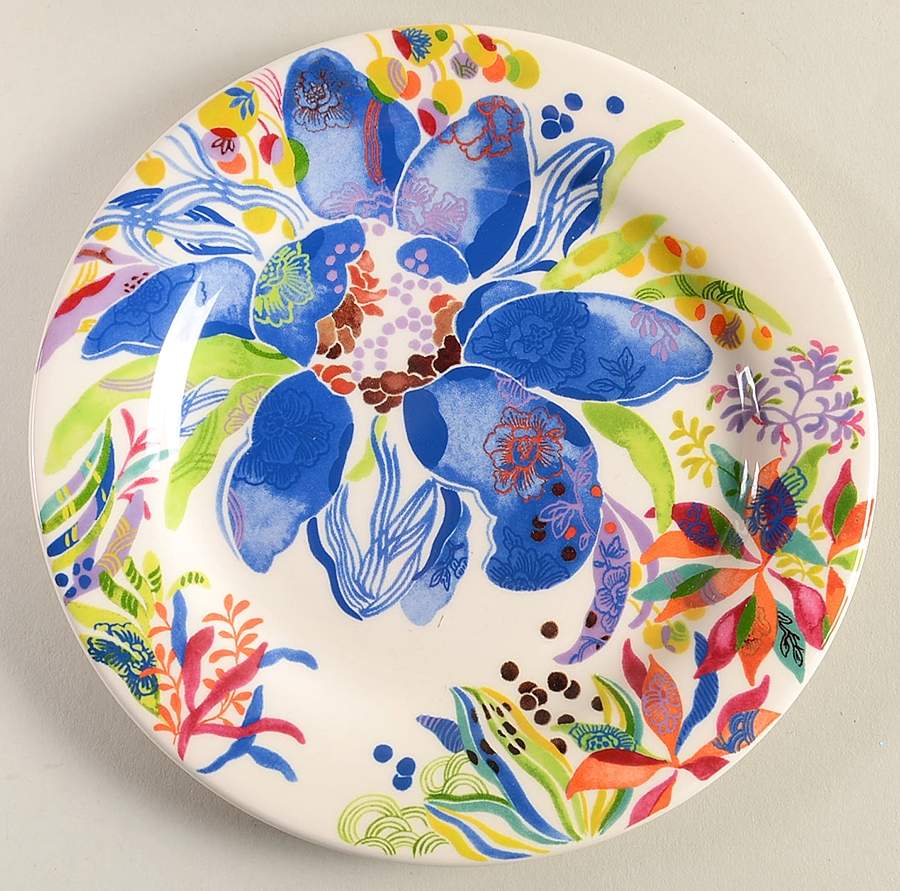 Eden Canape Plate by Faiencerie De Gien-1