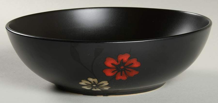 Evening Blossom 9" Round Vegetable Bowl by Gibson Designs-1