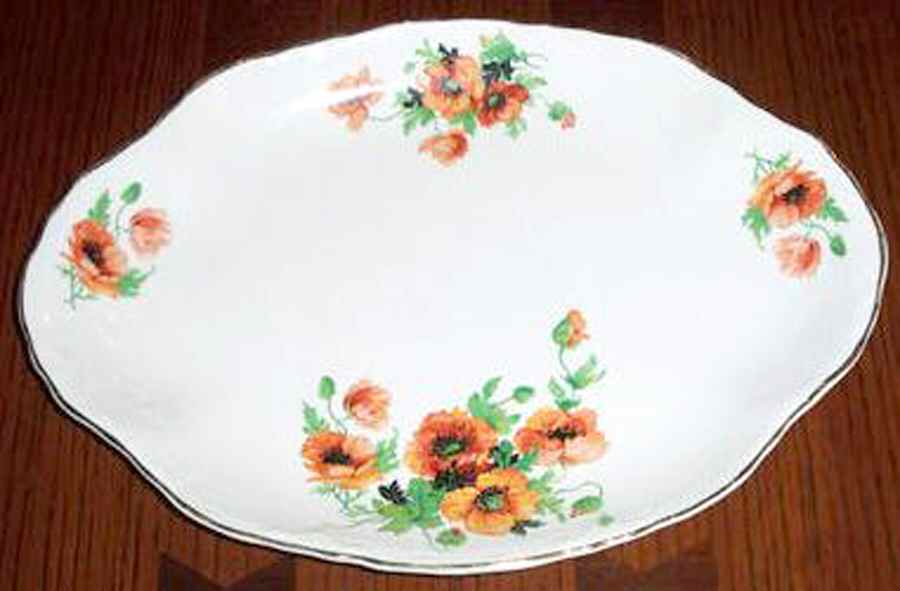 38582 13" Oval Serving Platter by WS George-1