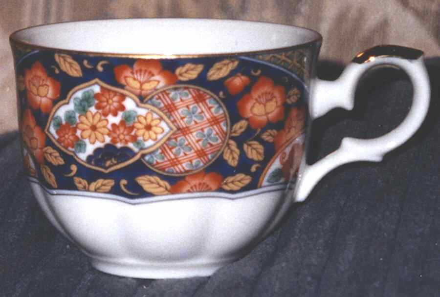 Karakusa Flat Cup by Gumps-1