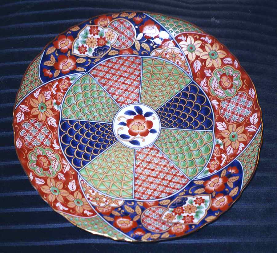 Karakusa Saucer by Gumps-1