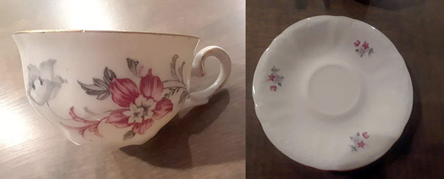 GMY271 Flat Cup & Saucer Set by Germany-1