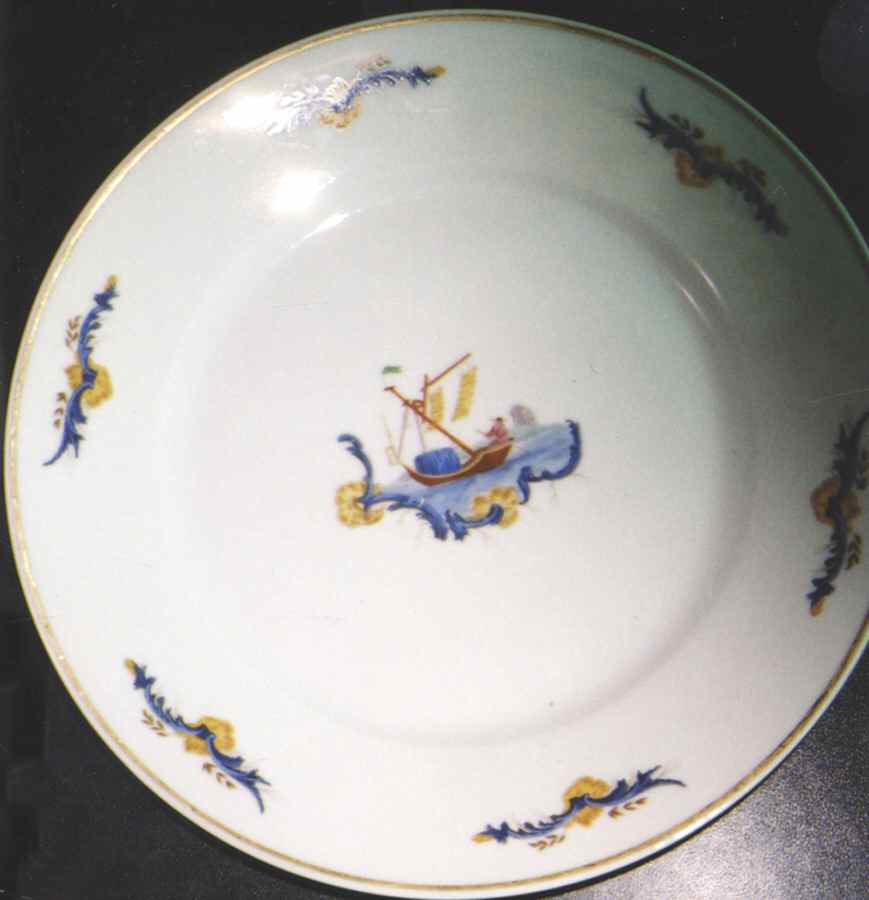 GIN289 Dinner Plate by Ginori 1735-1