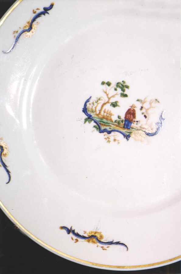GIN289 Dinner Plate by Ginori 1735-1