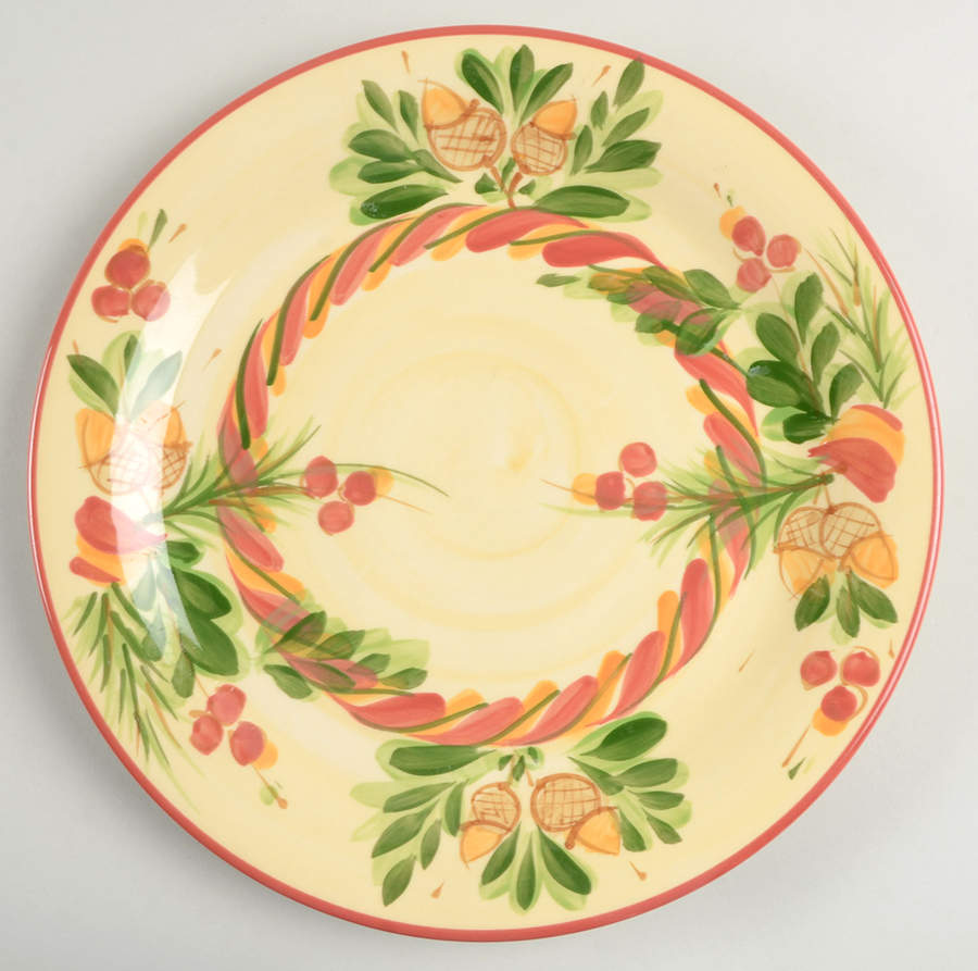 Christmas Memories Dinner Plate by Gail Pittman-1