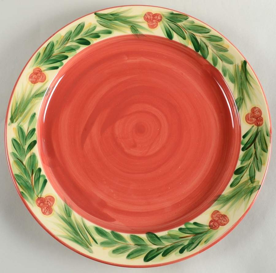 Christmas Memories 13" Chop Plate (Round Platter) by Gail Pittman-1