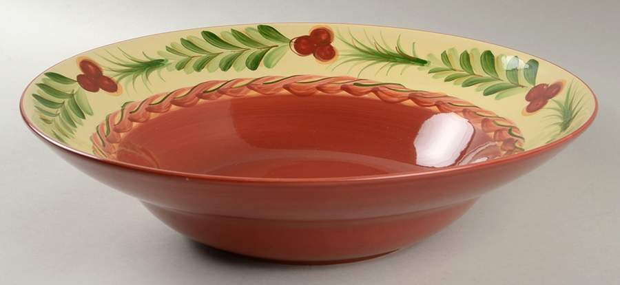 Christmas Memories 14" Pasta Serving Bowl by Gail Pittman-1