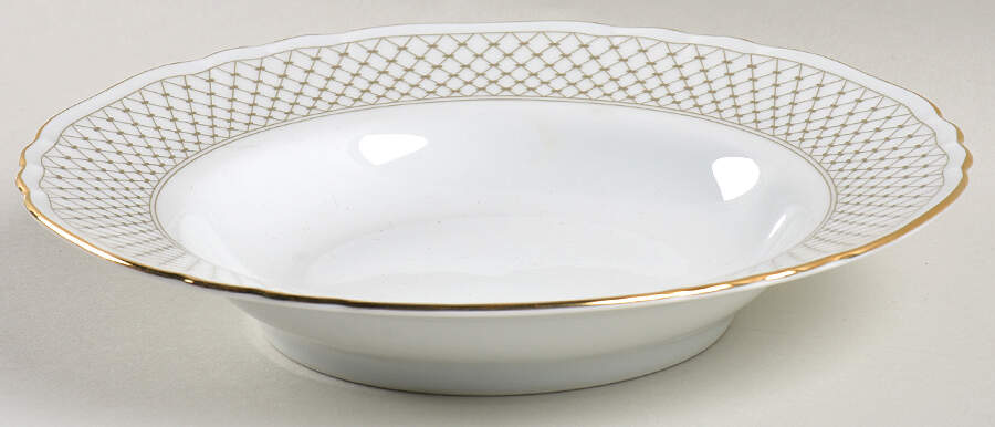 GIN290 Rim Soup Bowl by Ginori 1735-1