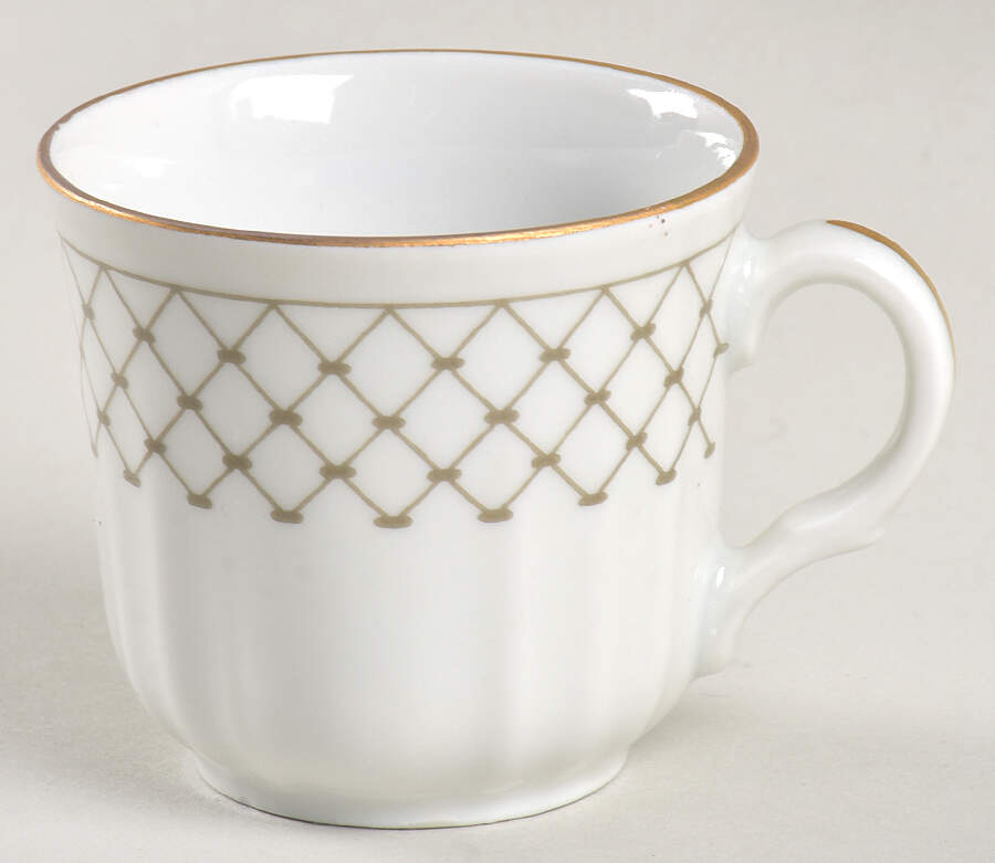GIN290 Flat Demitasse Cup by Ginori 1735-1