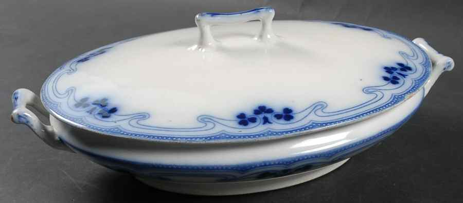 Idris (No Trim) Oval Covered Vegetable by Grindley-1