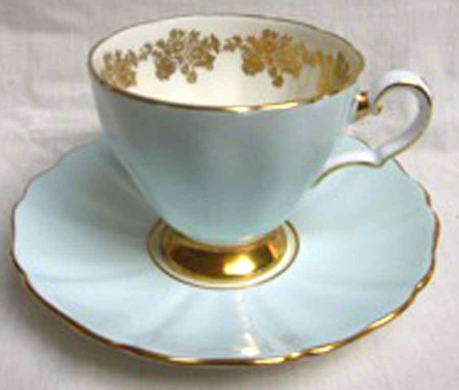 A949 Footed Cup & Saucer Set by Grosvenor-1
