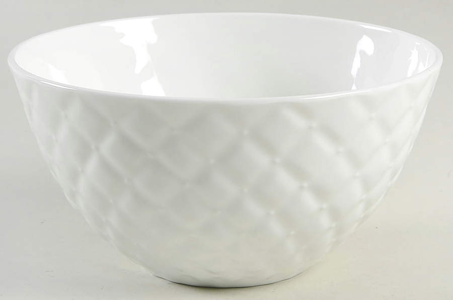 Diamonds & Pearls Soup/Cereal Bowl by Gorham-1