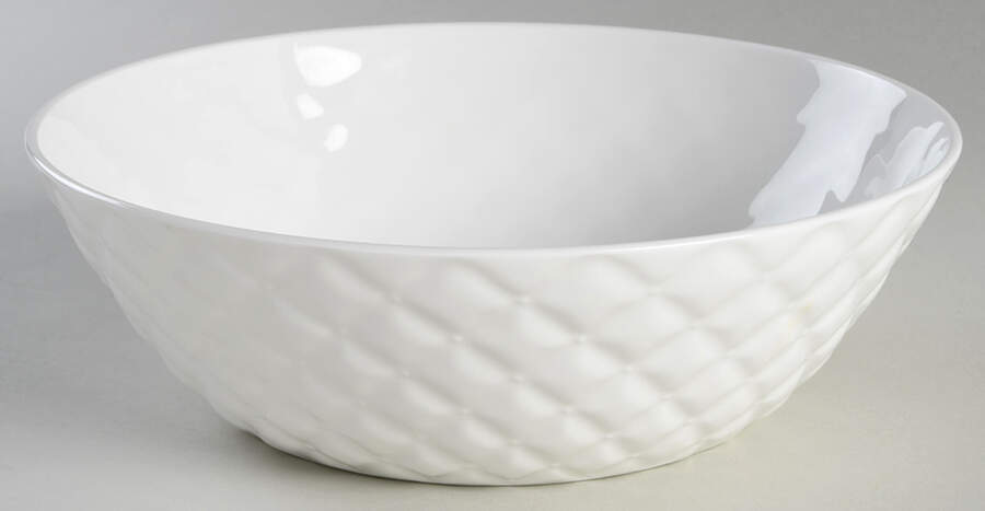 Diamonds & Pearls 9" Round Vegetable Bowl by Gorham-1