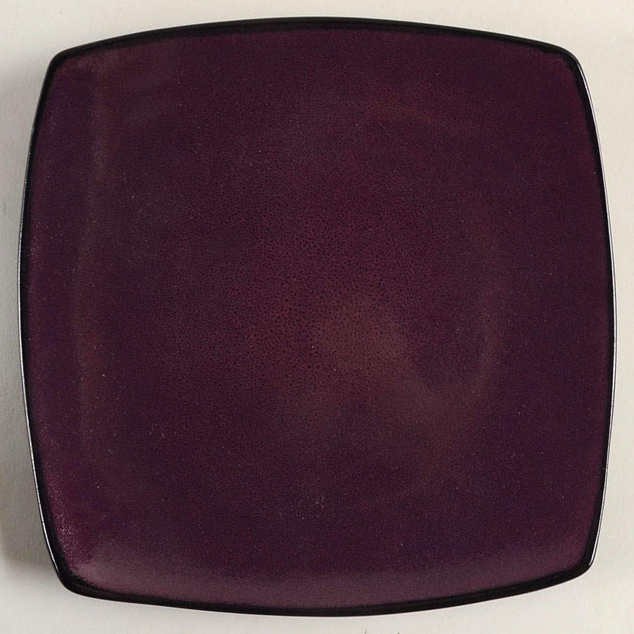 Soho Lounge Purple Salad Plate by Gibson Designs-1