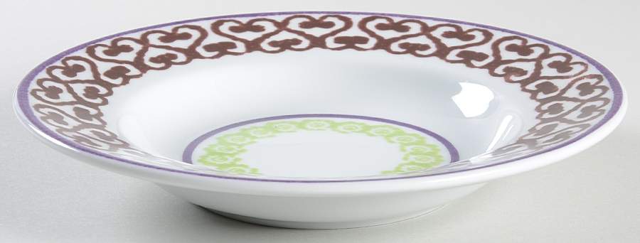 Folkware Large Rim Soup Bowl by Ginori 1735-1