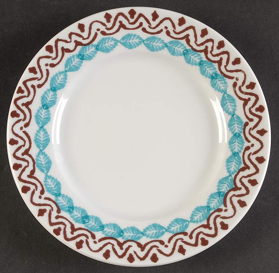 Folkware Salad/Dessert Plate by Ginori 1735-1