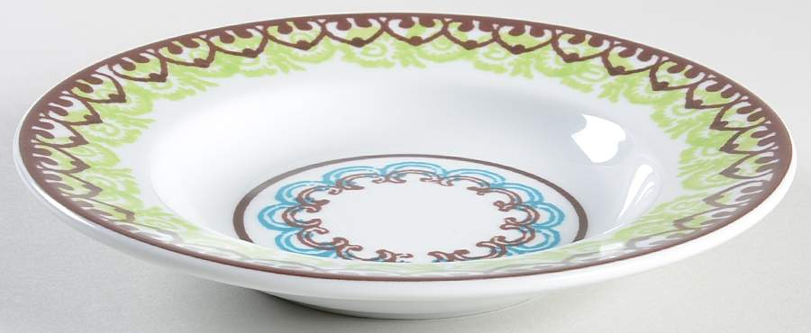 Folkware Large Rim Soup Bowl by Ginori 1735-1