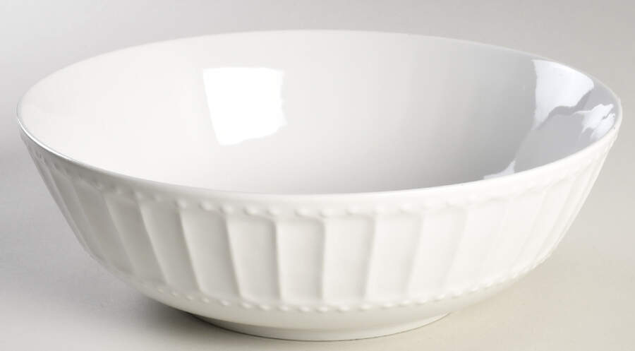 Regalia Gray 9" Round Vegetable Bowl by Gibson Designs-1