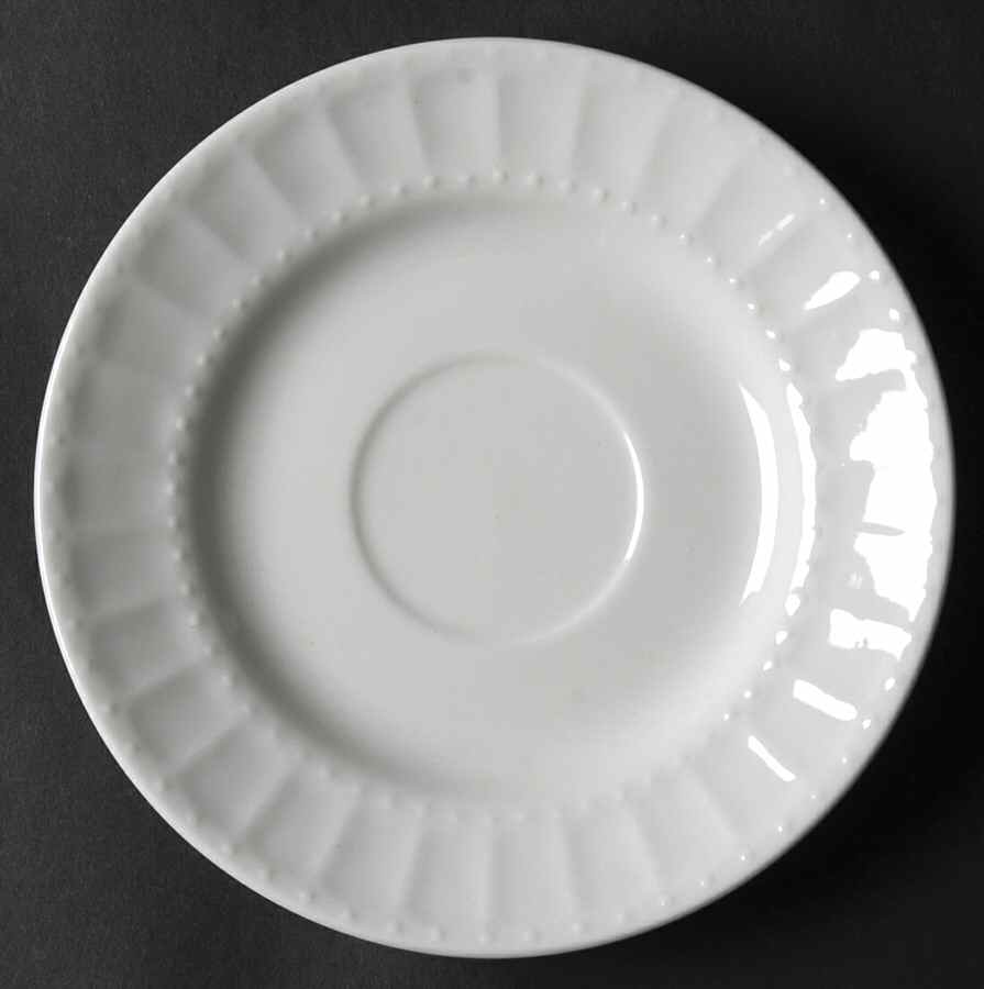 Regalia Gray Saucer by Gibson Designs-1