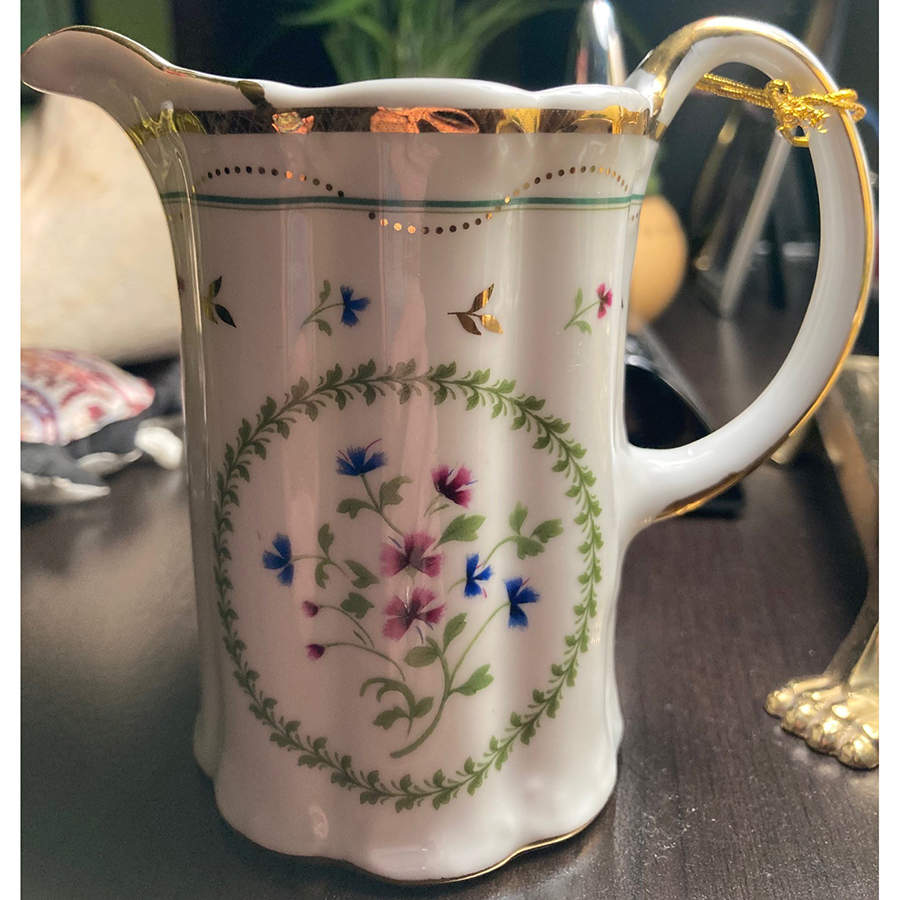 Petite Fleur Creamer by Godinger-1