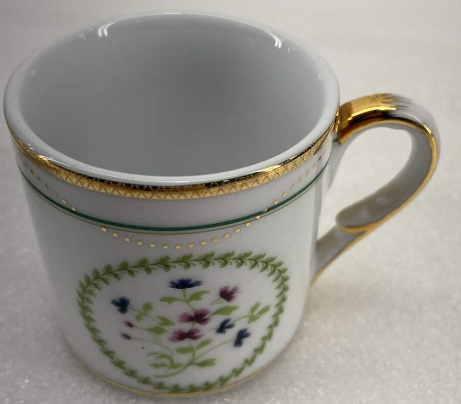 Petite Fleur Demitasse Cup & Saucer Set by Godinger-1