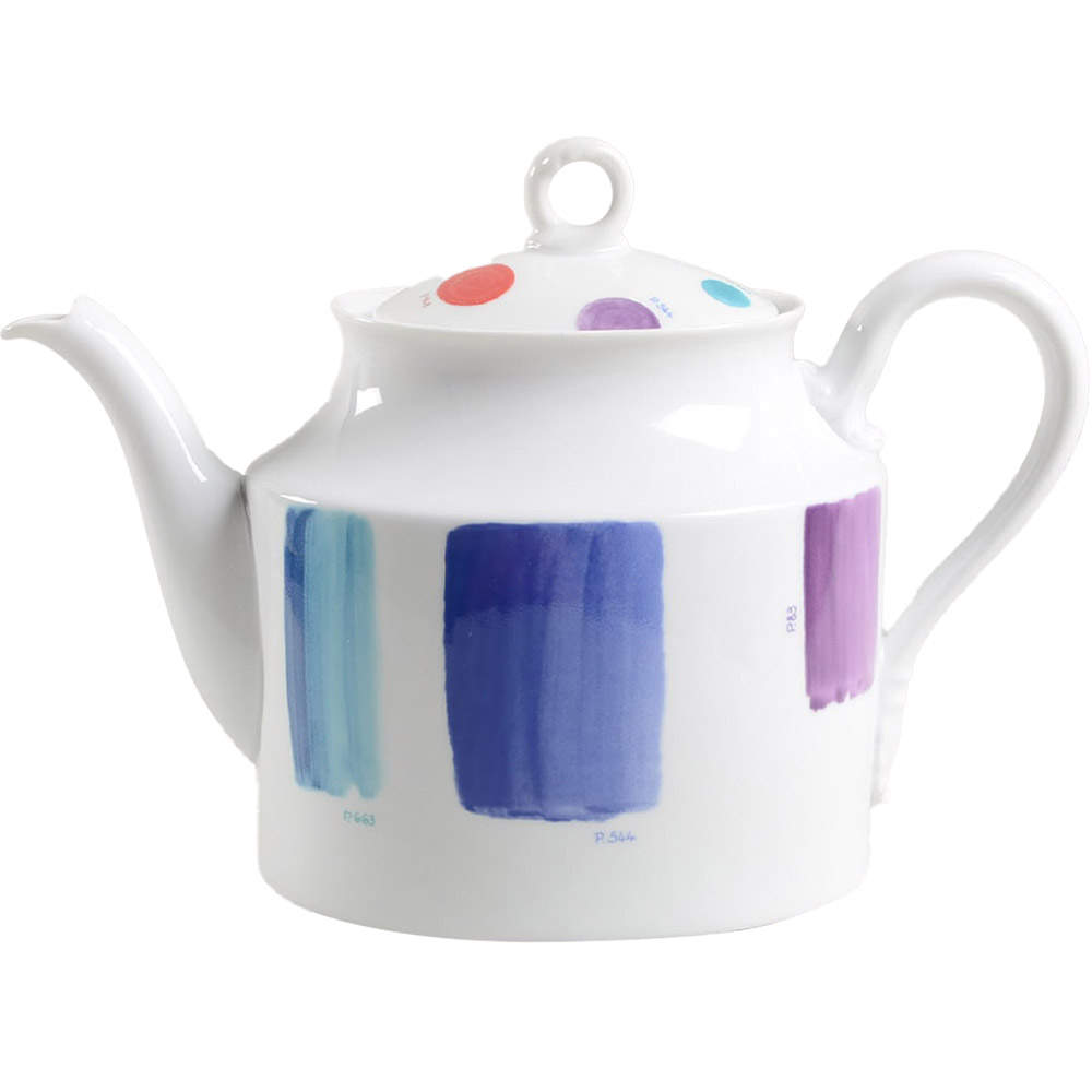 Prova Prima Teapot & Lid by Ginori 1735-1