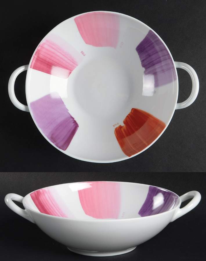 Prova Prima 6" Round Handled Bowl by Ginori 1735-1
