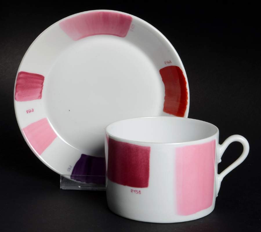 Prova Prima Flat Cup & Saucer Set by Ginori 1735-1