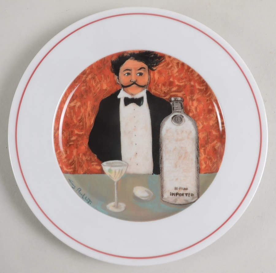 Making of a Perfect Martini, The Salad Plate by Guy Buffet-1