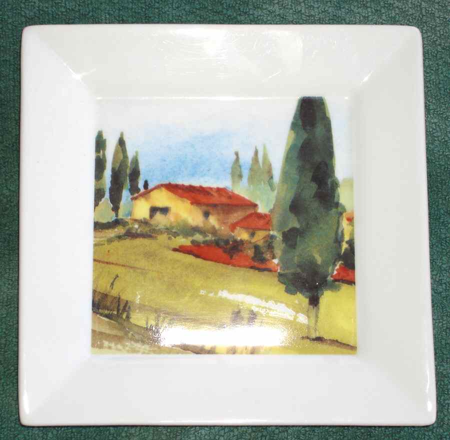 Tuscan Village Bread & Butter Plate by Gourmet du Village-1