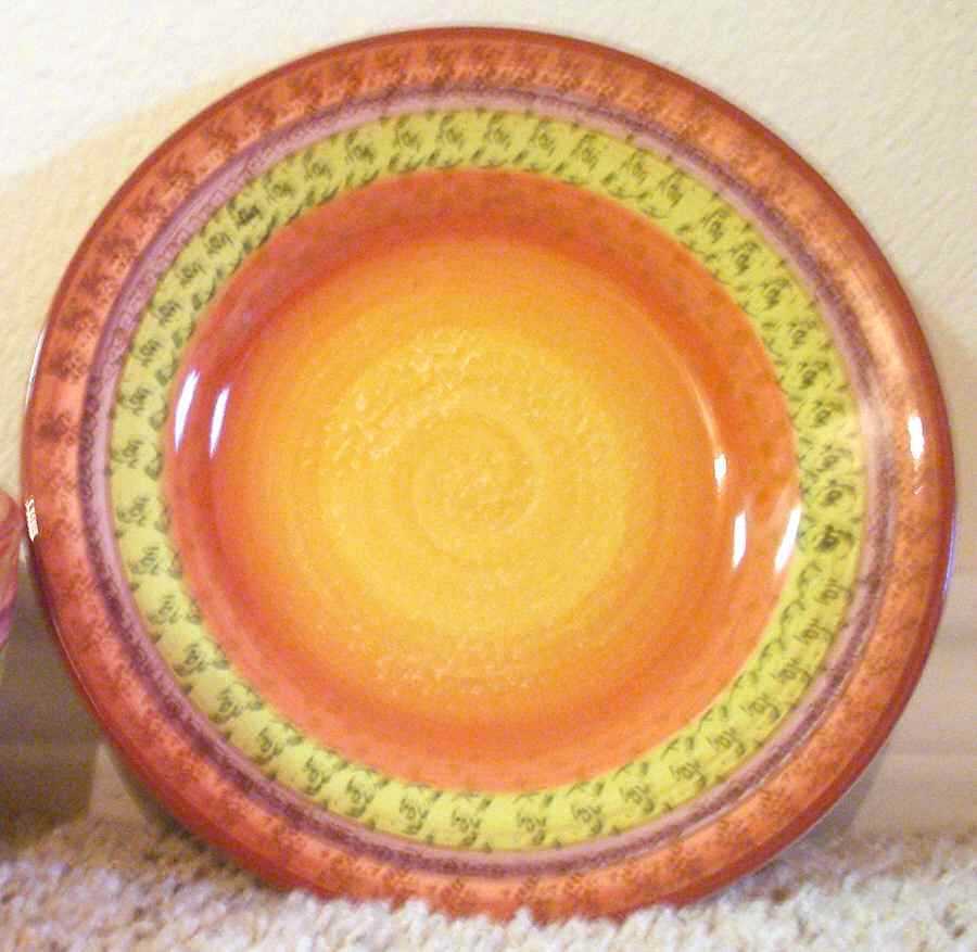 Kashmir Salad Plate by Garden Ridge-1