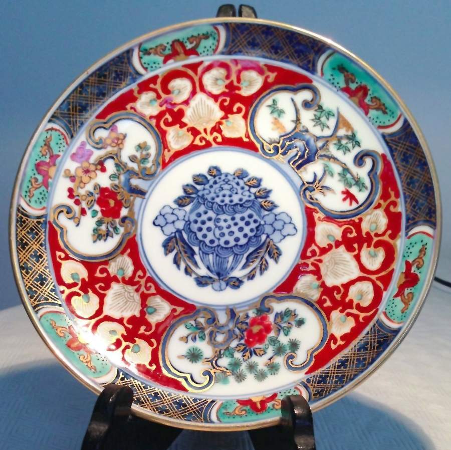GIM22 Salad Plate by Gold Imari-1