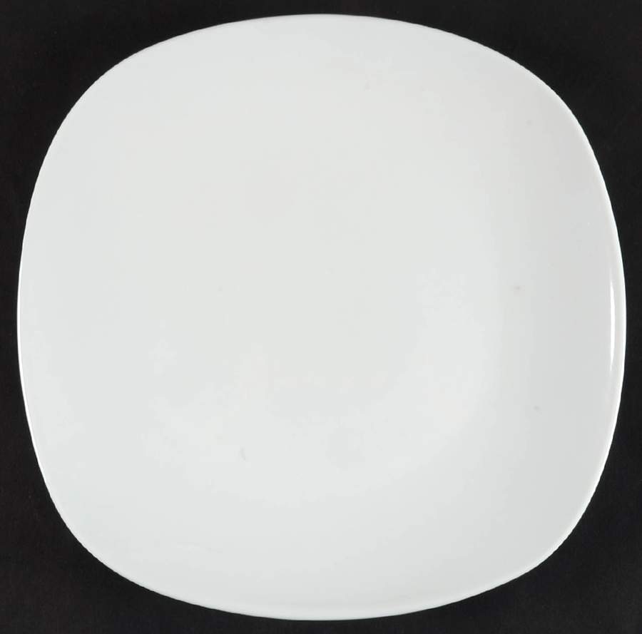 White Square Salad Plate by Gordon Ramsay Everyday-1