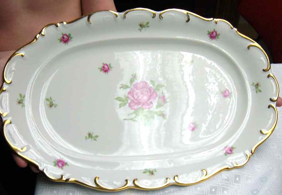 Dekor Meissen 12" Oval Serving Platter by Germany-1