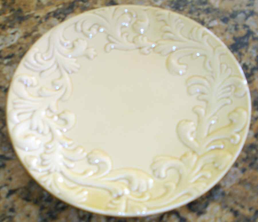 Yellow Dinner Plate by GG Collection-1