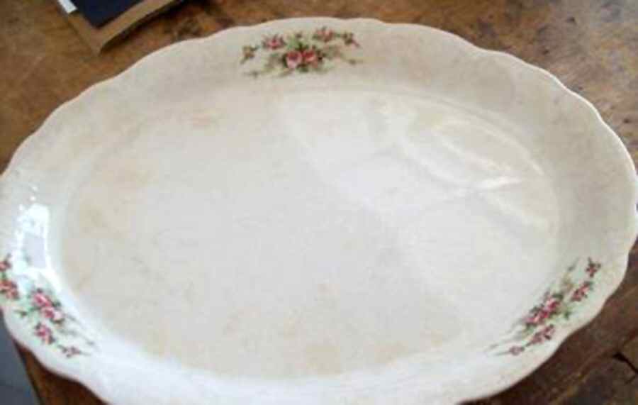 GOY4 16" Oval Serving Platter by Goodwin Pottery-1