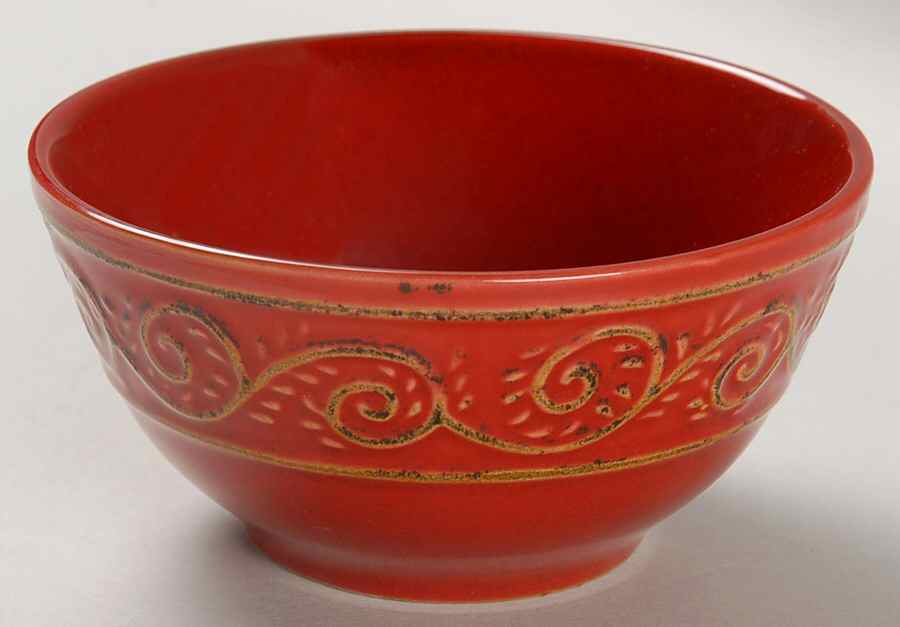 Manning Scroll Fruit/Dessert (Sauce) Bowl by Gibson Designs-1