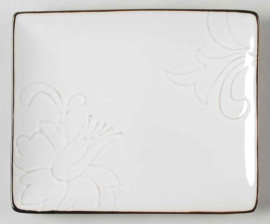 Florence Garden (Rectangular) Rectangular Salad Plate by Gibson Designs-1