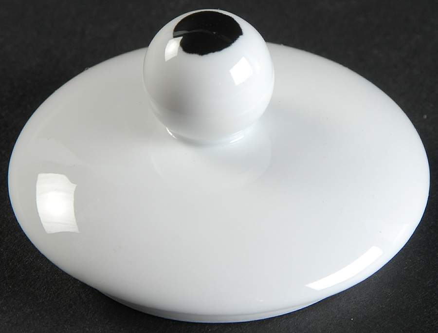 Fil Rouge Lid for Sugar Bowl by Ginori 1735-1