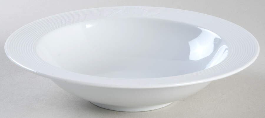 Galatea Bianco White Soup/Cereal Bowl by Ginori 1735-1