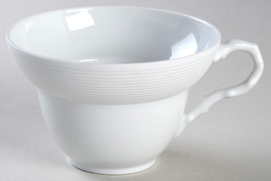 Galatea Bianco White Oversized Cup by Ginori 1735-1